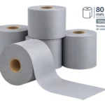 Rouleau de caisse 80x70 mm gris