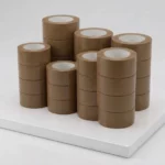 36 rouleaux de Scotch Havane 100 yards pour emballage et fermeture de cartons.