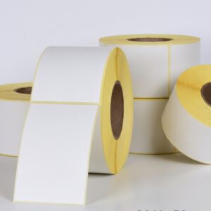 Rouleau de 250 étiquettes adhésives thermiques directes 100x150 mm pour colisage